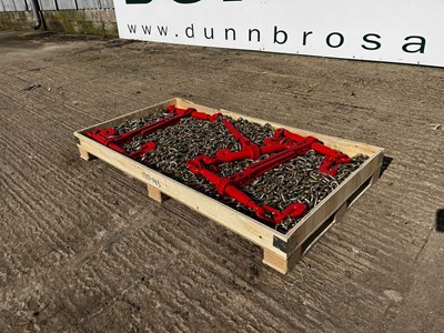 Unused Chains & Binders 5400LBS 5/16" 20Ft G70 Chains