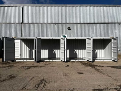 Unused 40' High Cube Container, 4 Side Doors