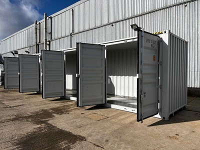 Unused 40' High Cube Container, 4 Side Doors
