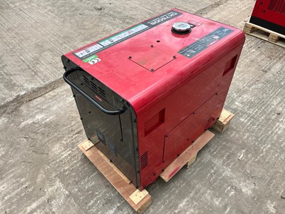 Unused Cameo CK7500S 3 Phase Silent Diesel Generator