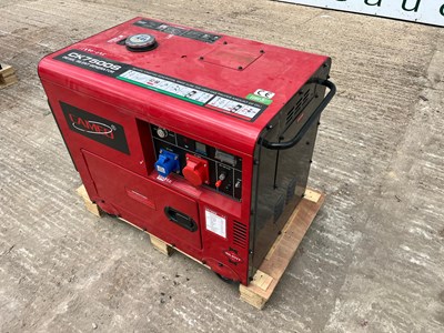 Unused Cameo CK7500S 3 Phase Silent Diesel Generator