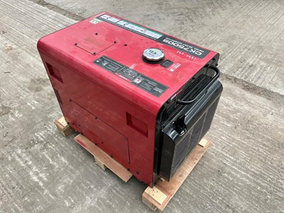 Unused Cameo CK7500S 3 Phase Silent Diesel Generator