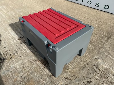 Unused 220l Fuel Bowser,12v Electric Pump, Fuel Gauge, 1000mm x 760mm x 600mm
