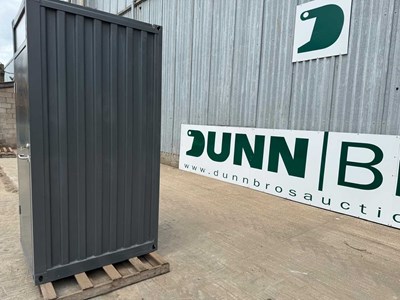 Unused Single Toilet Block With Wash Basin, 1070mm x 1260mm x 2540mm