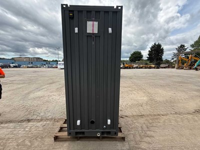 Unused Single Toilet Block With Wash Basin, 1070mm x 1260mm x 2540mm