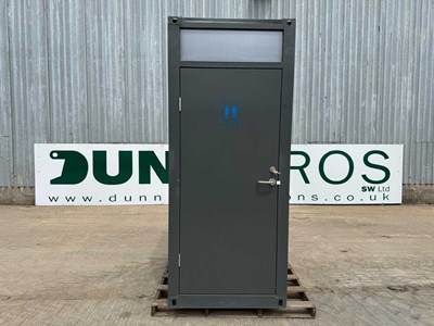 Unused Single Toilet Block With Wash Basin, 1070mm x 1260mm x 2540mm