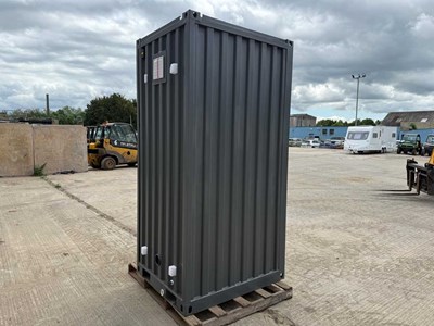 Unused Single Toilet Block With Wash Basin, 1070mm x 1260mm x 2540mm