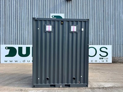 Unused Double Toilet Block, 2060mm x 1240mm x 2540mm