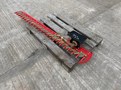 Unused Hydraulic Finger Bar Mowers 1.8M Long To Suit Mini Excavator