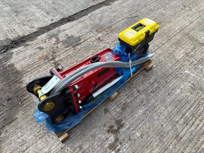 Lot Unused Lancini HM-500 Hydraulic Breaker 35mm Pin To Suit Mini Excavator
