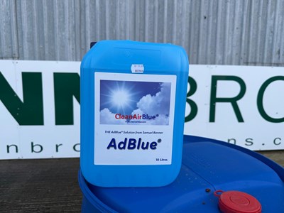 Unused 10L Clean Air Ad Blue