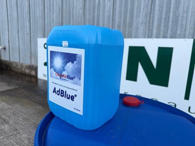 Unused 10L Clean Air Ad Blue