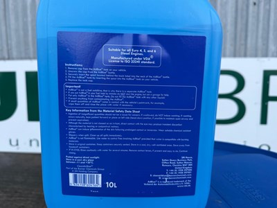 Unused 10L Clean Air Ad Blue