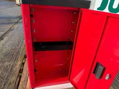 Unused 7 Drawer & 1 Side Cabinet Phixwell Tool Box Including Tool Set Contains 235 Tools, 750mm x 460mm x 800mm