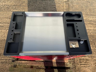 Unused 7 Drawer & 1 Side Cabinet Phixwell Tool Box Including Tool Set Contains 235 Tools, 750mm x 460mm x 800mm