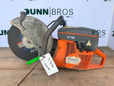 Lot Husqvarna K770 12" Petrol Disc Cutter