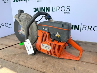 Lot Husqvarna K770 12" Petrol Disc Cutter