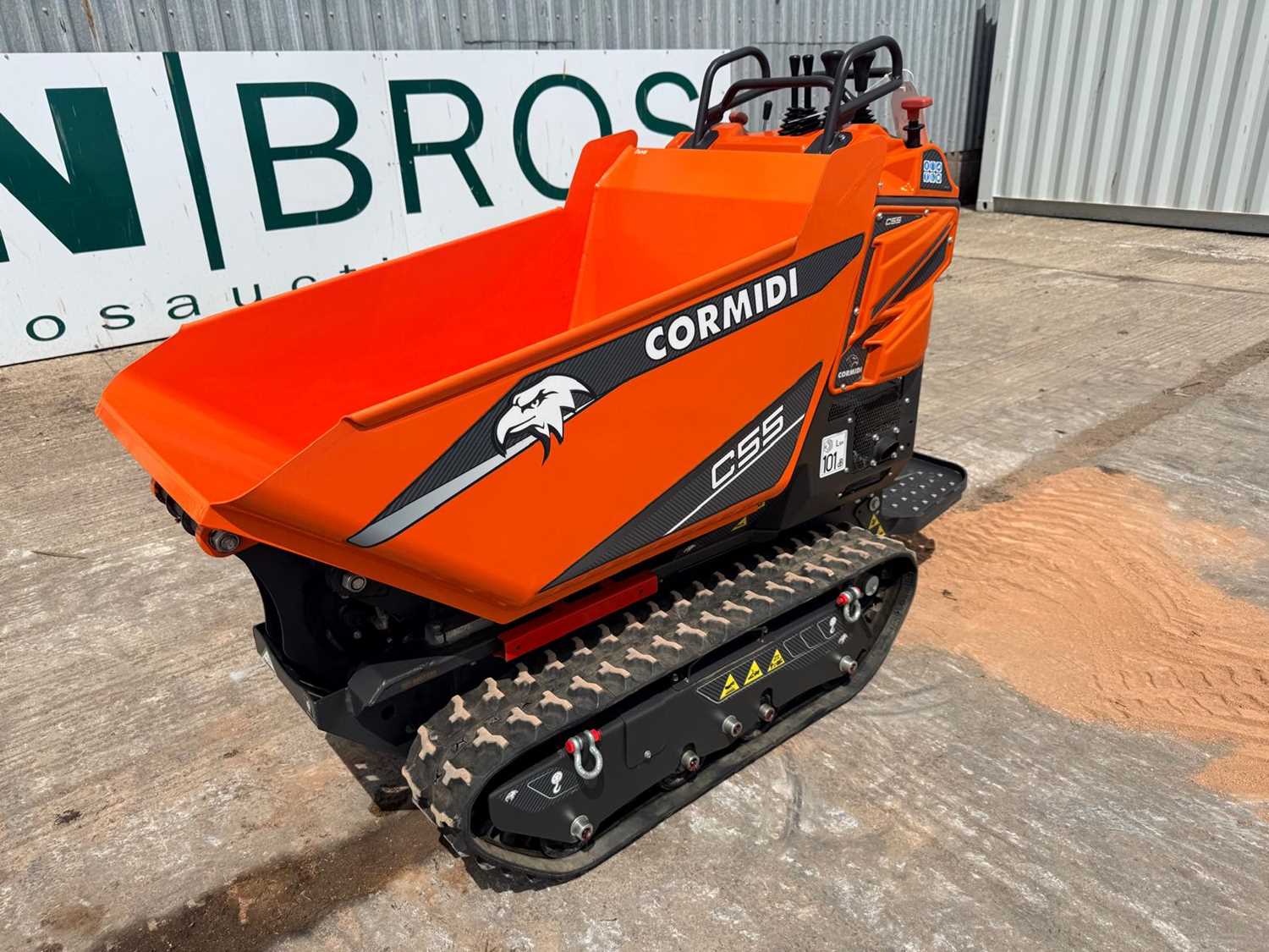 Lot 2023 Unused Cormidi C55 Hi Tip Dumper With Honda Petrol Engine