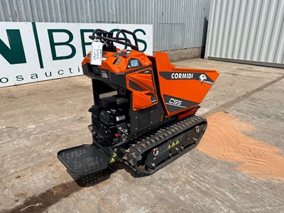 Lot 2023 Unused Cormidi C55 Hi Tip Dumper With Honda Petrol Engine