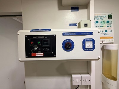 Lot CT4210 Static Welfare Unit SWO/600, 24' x 9' With Office & Canteen & Drying Room & W/C, 6 KVA (Keys)