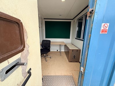 Lot CT4210 Static Welfare Unit SWO/600, 24' x 9' With Office & Canteen & Drying Room & W/C, 6 KVA (Keys)