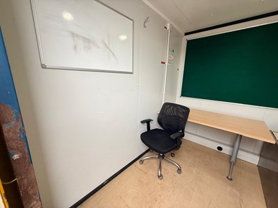 Lot CT4210 Static Welfare Unit SWO/600, 24' x 9' With Office & Canteen & Drying Room & W/C, 6 KVA (Keys)