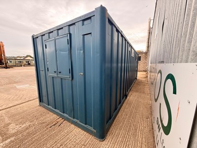 Lot CT4210 Static Welfare Unit SWO/600, 24' x 9' With Office & Canteen & Drying Room & W/C, 6 KVA (Keys)