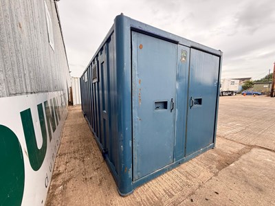 Lot CT4210 Static Welfare Unit SWO/600, 24' x 9' With Office & Canteen & Drying Room & W/C, 6 KVA (Keys)