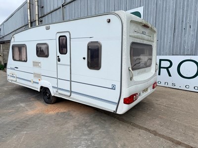 Lot ACE Award 5 Birth Single Axle Caravan Comes With Awning & Some Accessories