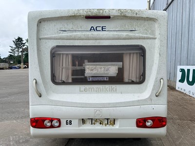 Lot ACE Award 5 Birth Single Axle Caravan Comes With Awning & Some Accessories