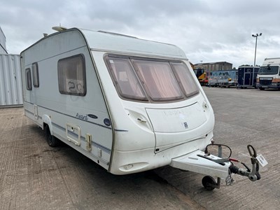 Lot ACE Award 5 Birth Single Axle Caravan Comes With Awning & Some Accessories