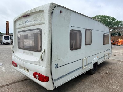 Lot ACE Award 5 Birth Single Axle Caravan Comes With Awning & Some Accessories