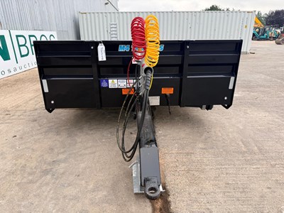 Lot 2026 30Ft M4 Tri Axle Trailer 18T, Hydraulic Beaver Tail, Flotation Tyres, Air & Oil Brakes, Side Locker, LED Lights, Rear Beacon, Chain Well, Galvanised Side Rails, Extra Tie Down Points