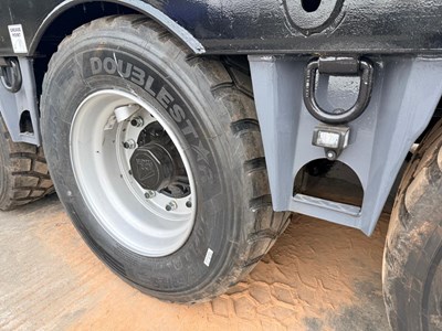 Lot 2026 30Ft M4 Tri Axle Trailer 18T, Hydraulic Beaver Tail, Flotation Tyres, Air & Oil Brakes, Side Locker, LED Lights, Rear Beacon, Chain Well, Galvanised Side Rails, Extra Tie Down Points