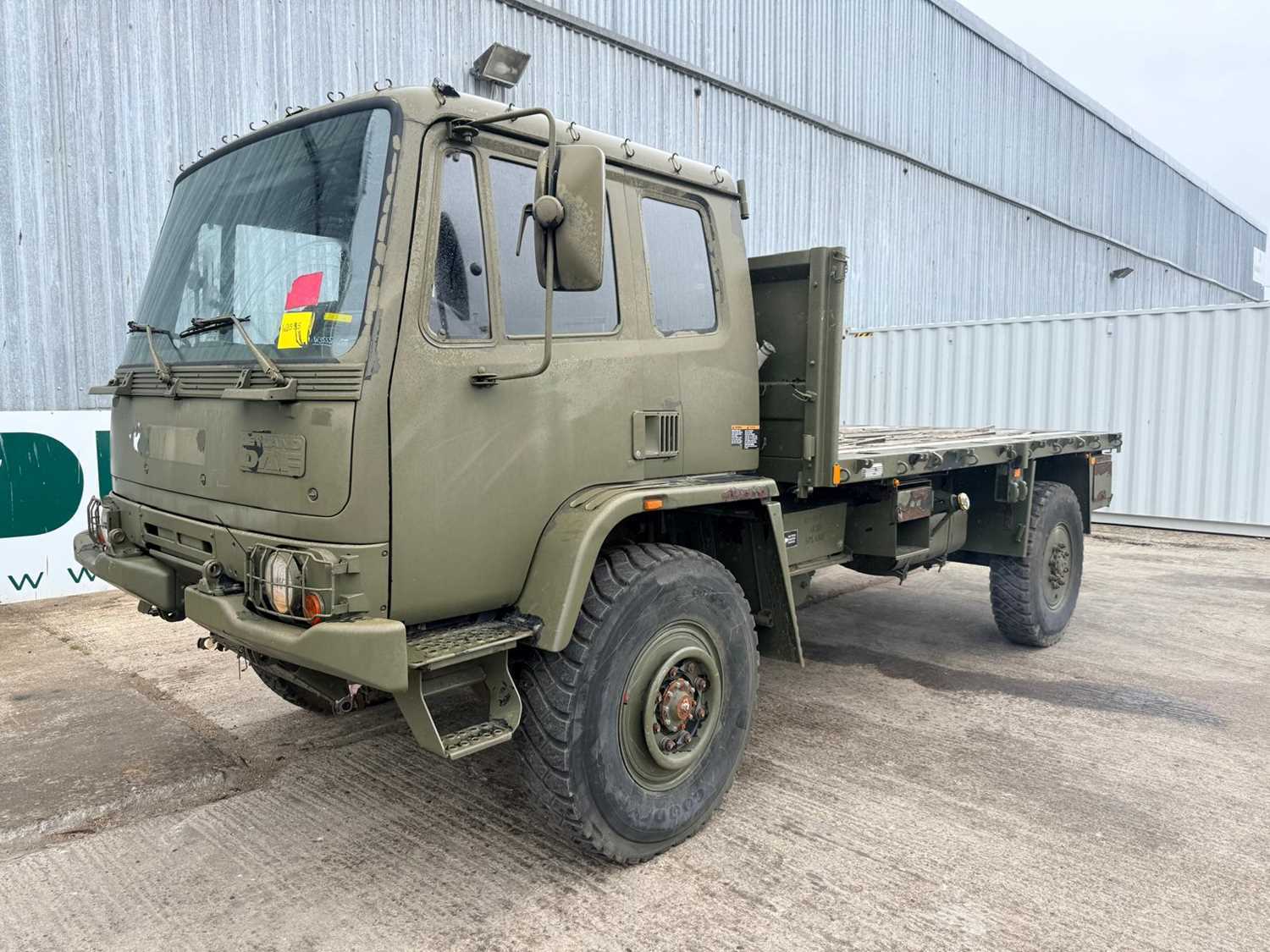 Lot 1990 MOD Leyland Daf 4 Ton 4x4 LHD Platform Truck, Manual Gear Box (Reg Docs Available)