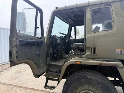 Lot 1990 MOD Leyland Daf 4 Ton 4x4 LHD Platform Truck, Manual Gear Box (Reg Docs Available)