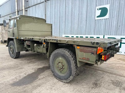 Lot 1990 MOD Leyland Daf 4 Ton 4x4 LHD Platform Truck, Manual Gear Box (Reg Docs Available)