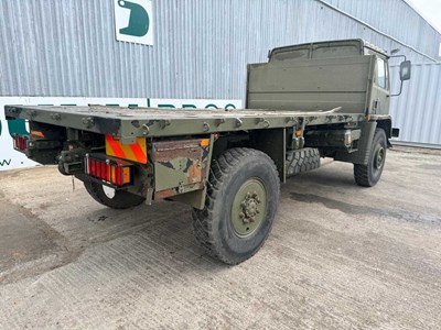 Lot 1990 MOD Leyland Daf 4 Ton 4x4 LHD Platform Truck, Manual Gear Box (Reg Docs Available)
