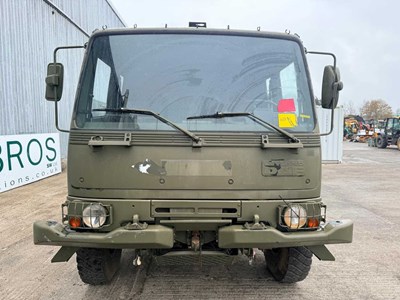Lot 1990 MOD Leyland Daf 4 Ton 4x4 LHD Platform Truck, Manual Gear Box (Reg Docs Available)