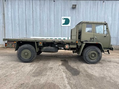 Lot 1990 MOD Leyland Daf 4 Ton 4x4 LHD Platform Truck, Manual Gear Box (Reg Docs Available)