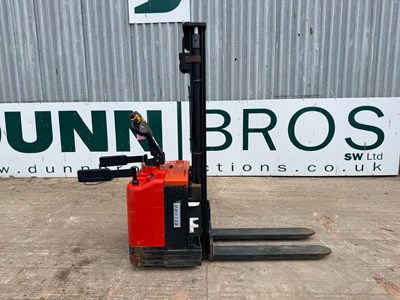 Lot Record Pallet Stacker Truck 1 Ton Comes With Charger