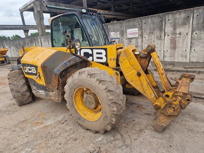 Lot 282 - JCB 531-70 Turbo Powershift Telehandler, Reverse Camera, WLI (Non Runner)