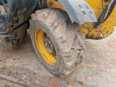 Lot 282 - JCB 531-70 Turbo Powershift Telehandler, Reverse Camera, WLI (Non Runner)