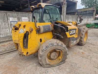 Lot 282 - JCB 531-70 Turbo Powershift Telehandler, Reverse Camera, WLI (Non Runner)
