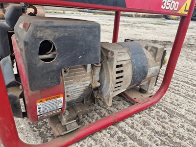 Lot 184 - Briggs & Stratton Pro Classic 3500 Generator
