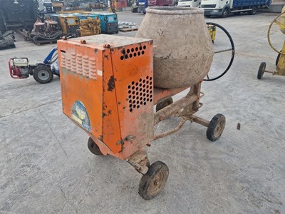 Lot 2004 Belle 100XT Diesel Cement Mixer, Yanmar Engine, Electric Start