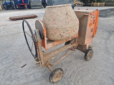 Lot 2004 Belle 100XT Diesel Cement Mixer, Yanmar Engine, Electric Start