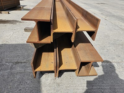 Lot 639 - 240mm x 240mm x 4200mm x 16mm Steel I Beam (6 of)