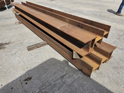 Lot 639 - 240mm x 240mm x 4200mm x 16mm Steel I Beam (6 of)