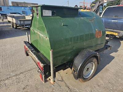 Lot 127 - 2004 Western 950 Litre Single Axle Bunded Fuel Bowser